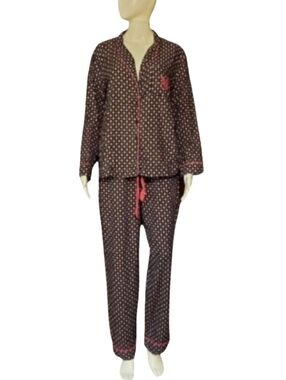 Victoria's Secret Geo Print Monogrammed Pajama Set